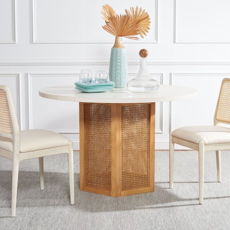 Birch Lane Pacetti 47.25 Pedestal Dining Table Reviews Wayfair